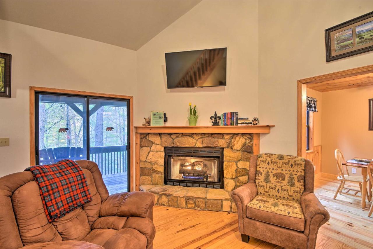 Modern Cabin With Deck In The Blue Ridge Mountains! Blairsville Dış mekan fotoğraf