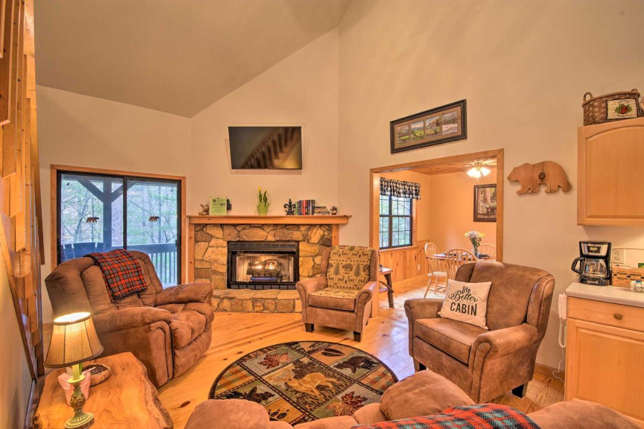 Modern Cabin With Deck In The Blue Ridge Mountains! Blairsville Dış mekan fotoğraf