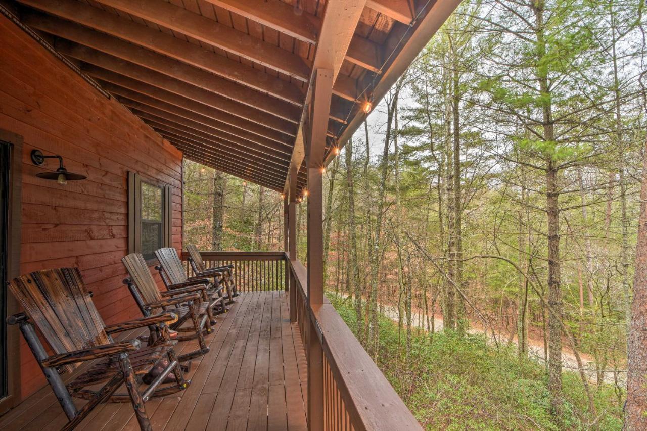 Modern Cabin With Deck In The Blue Ridge Mountains! Blairsville Dış mekan fotoğraf